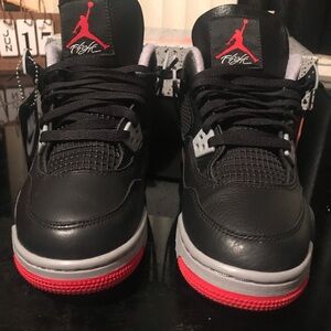 Jordan 4s Bred Reimagined Gs Size 7 boys